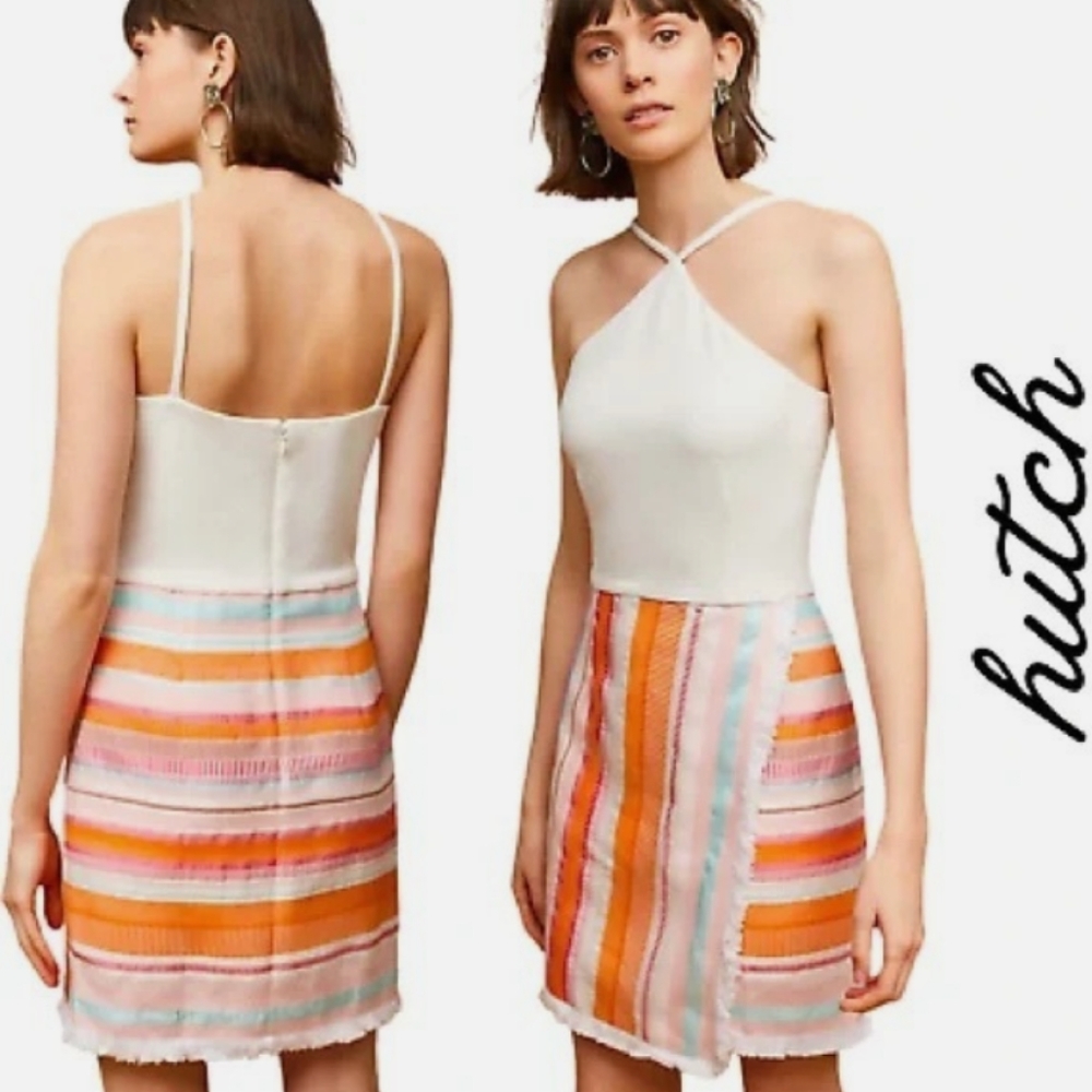 Anthropologie Hutch Kalyn Halter Dress